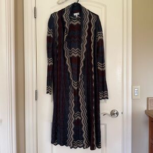 Chevron Knit Cardigan